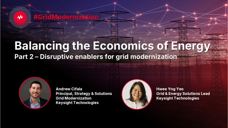 Balancing the Economics of Energy [Part 2] – Disruptive Enablers for Grid Modernization